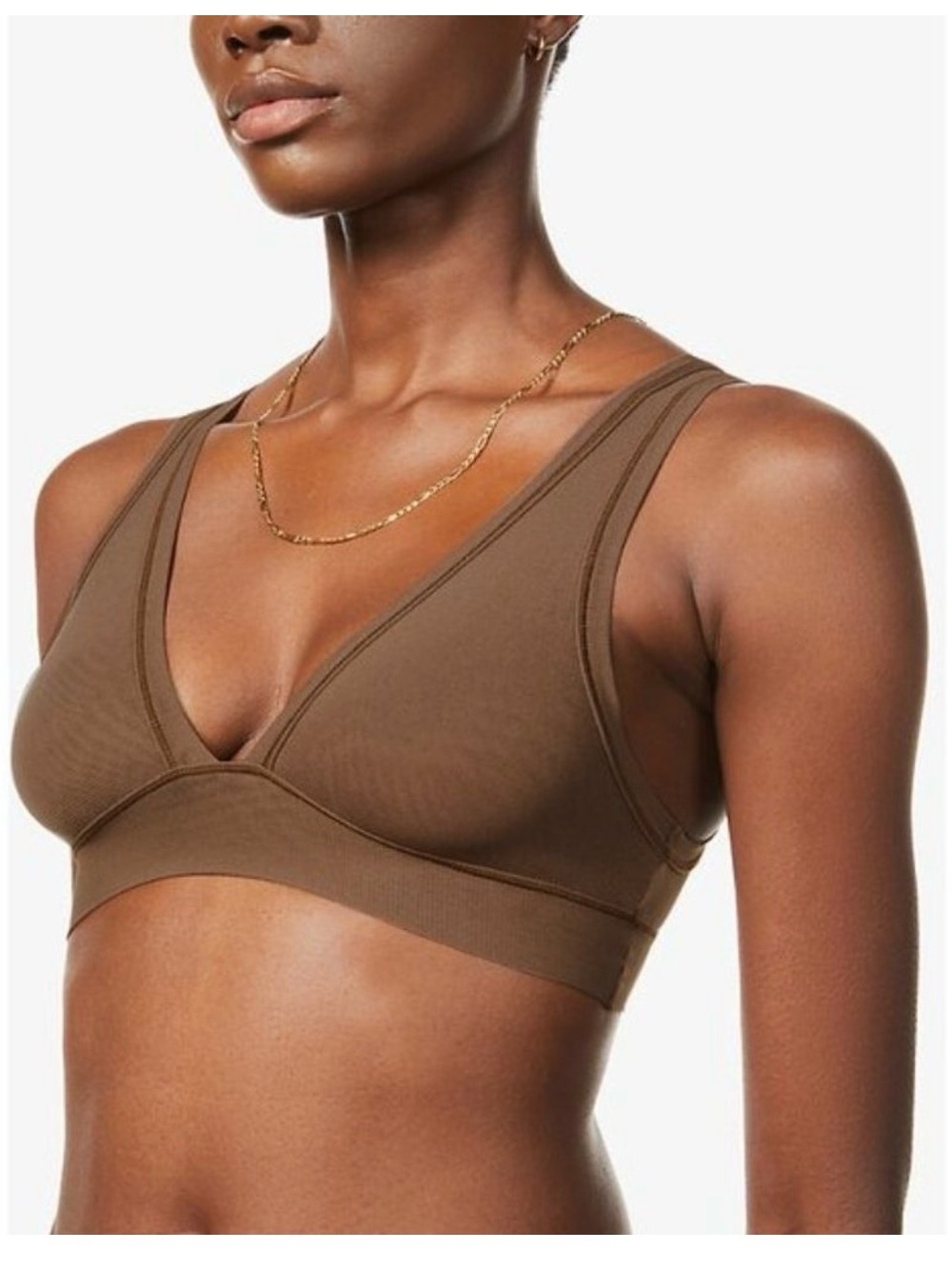 SKIMS Summer Mesh Plunge Bralette